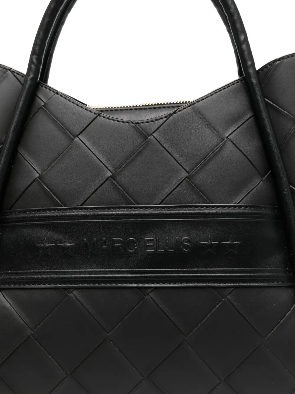 Marc Ellis Basket Tote Bag In Black