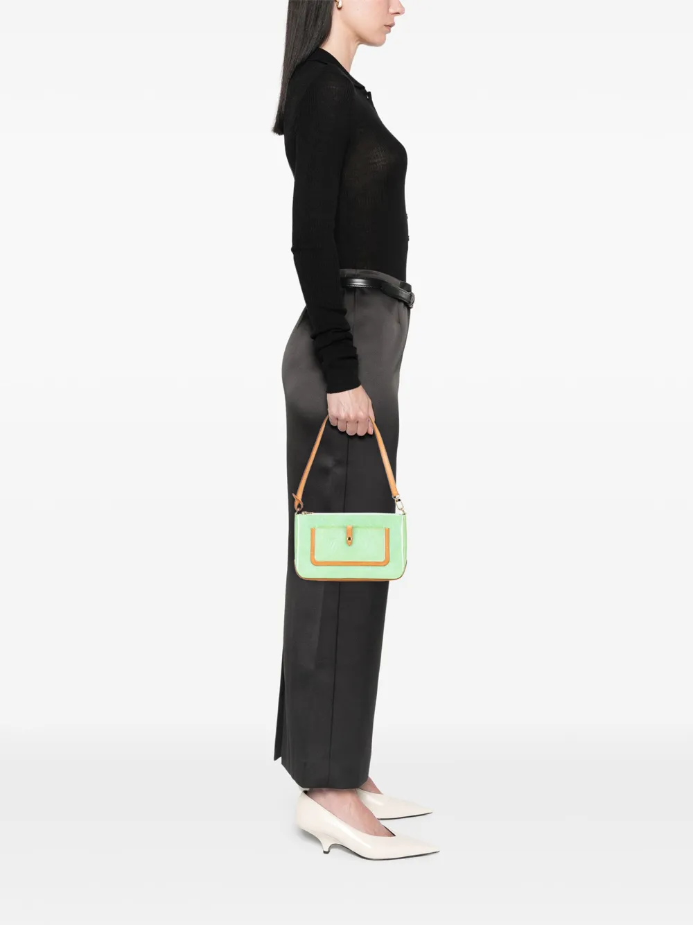 Louis Vuitton Pre-Owned 2004 Monogram Vernis Mallory Square shoulder bag | Pre-Owned | Image 2