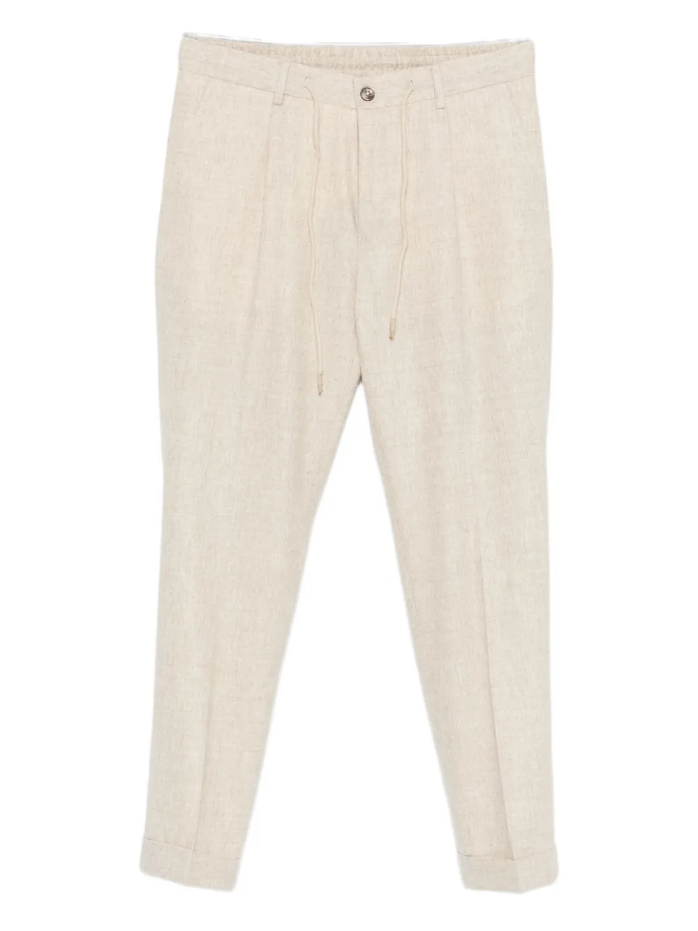 Gran Sasso drawstring cuffed trousers | Neutrals | Image 1