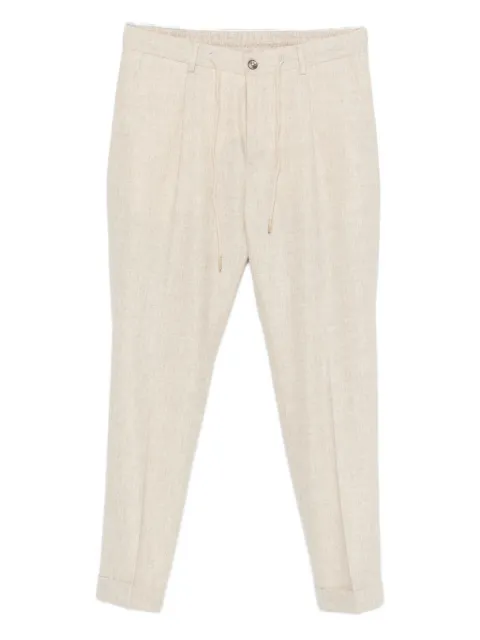 Gran Sasso drawstring cuffed trousers