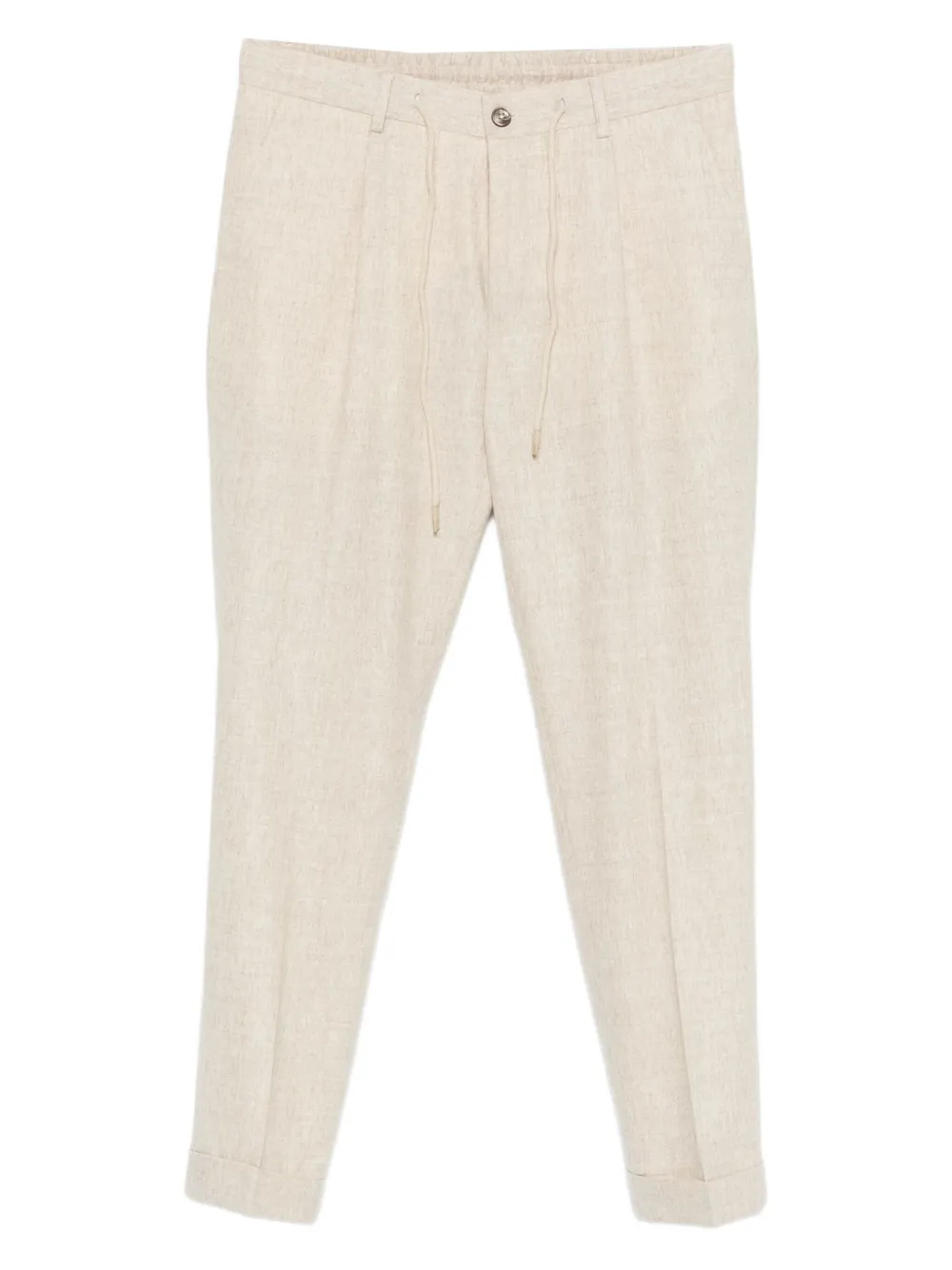 Gran Sasso drawstring cuffed trousers | Neutrals | Image 1