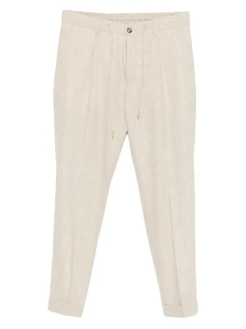 Gran Sasso drawstring cuffed trousers