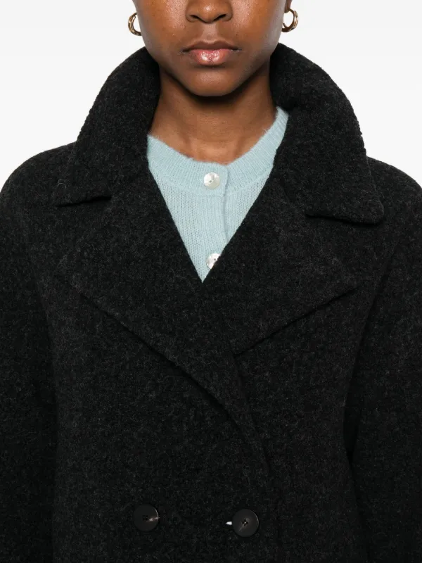 Harris Wharf London ダブルコート | ブラック | FARFETCH JP