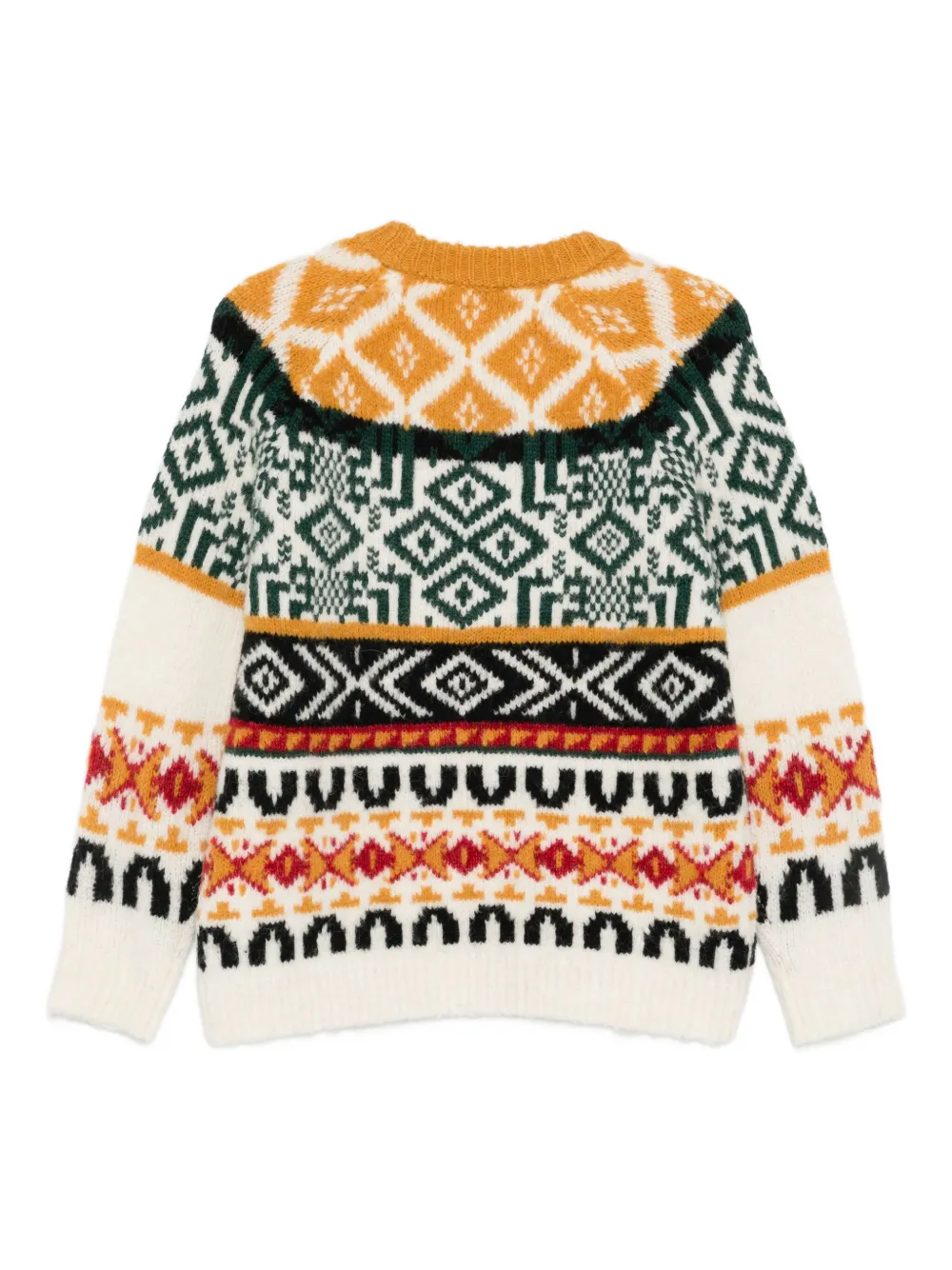Semicouture Ottavio Wool Blend Jumper In Multi