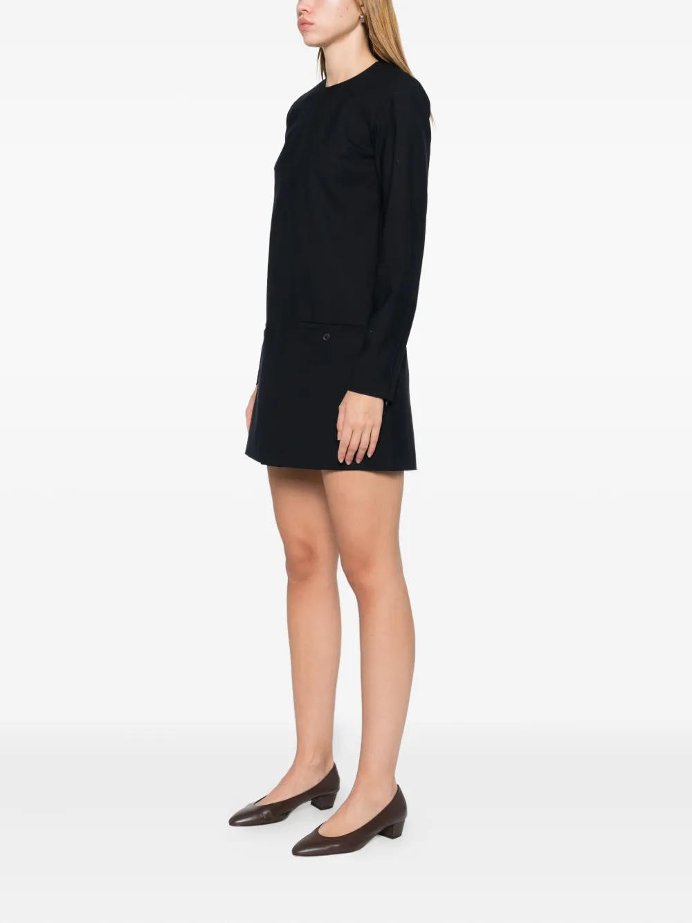 Semicouture Getailleerde playsuit Blauw