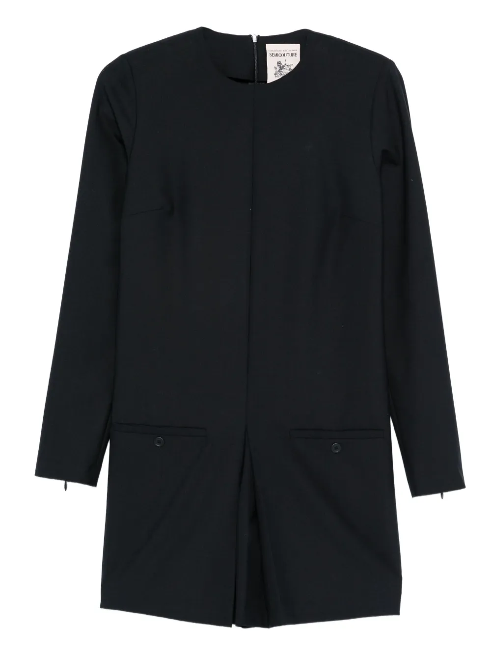 Semicouture tailored playsuit | Blue | Image 1