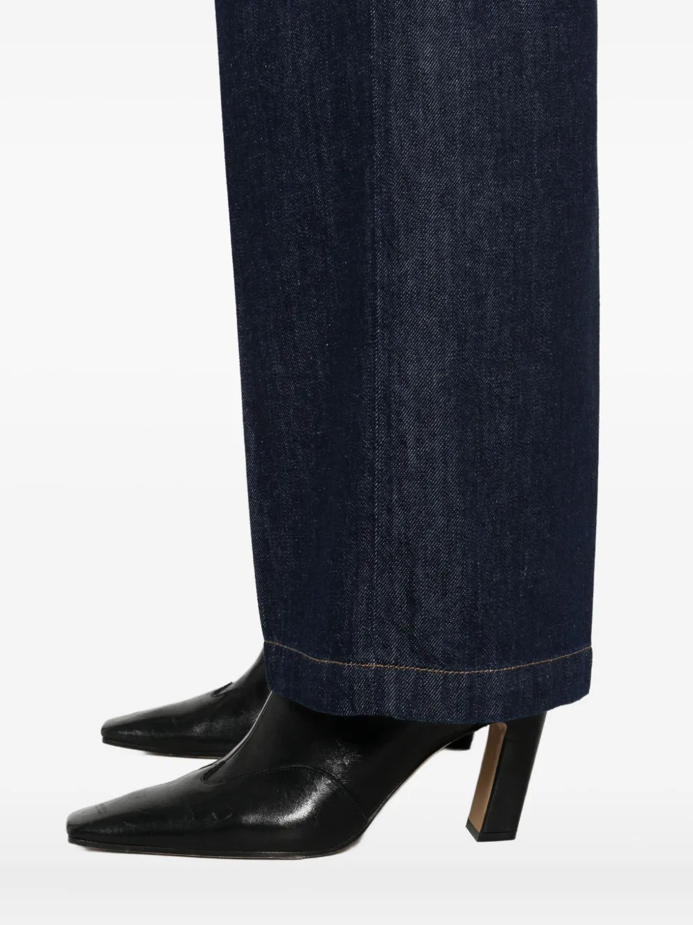 Semicouture High-waist jeans Blauw