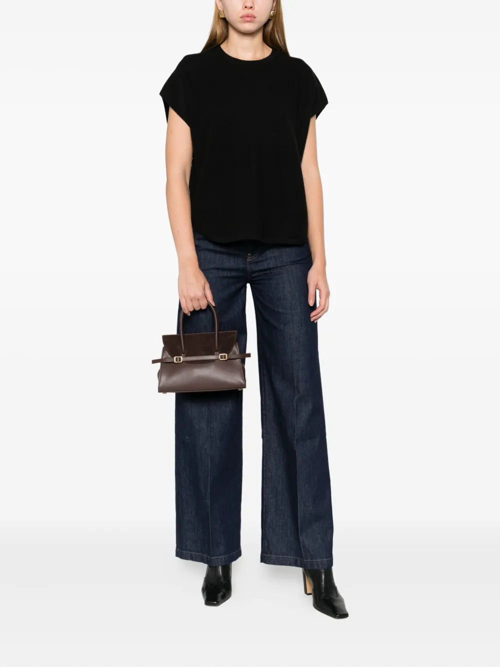 Semicouture high-waisted jeans | Flares & Bell Bottom Jeans | Image 2