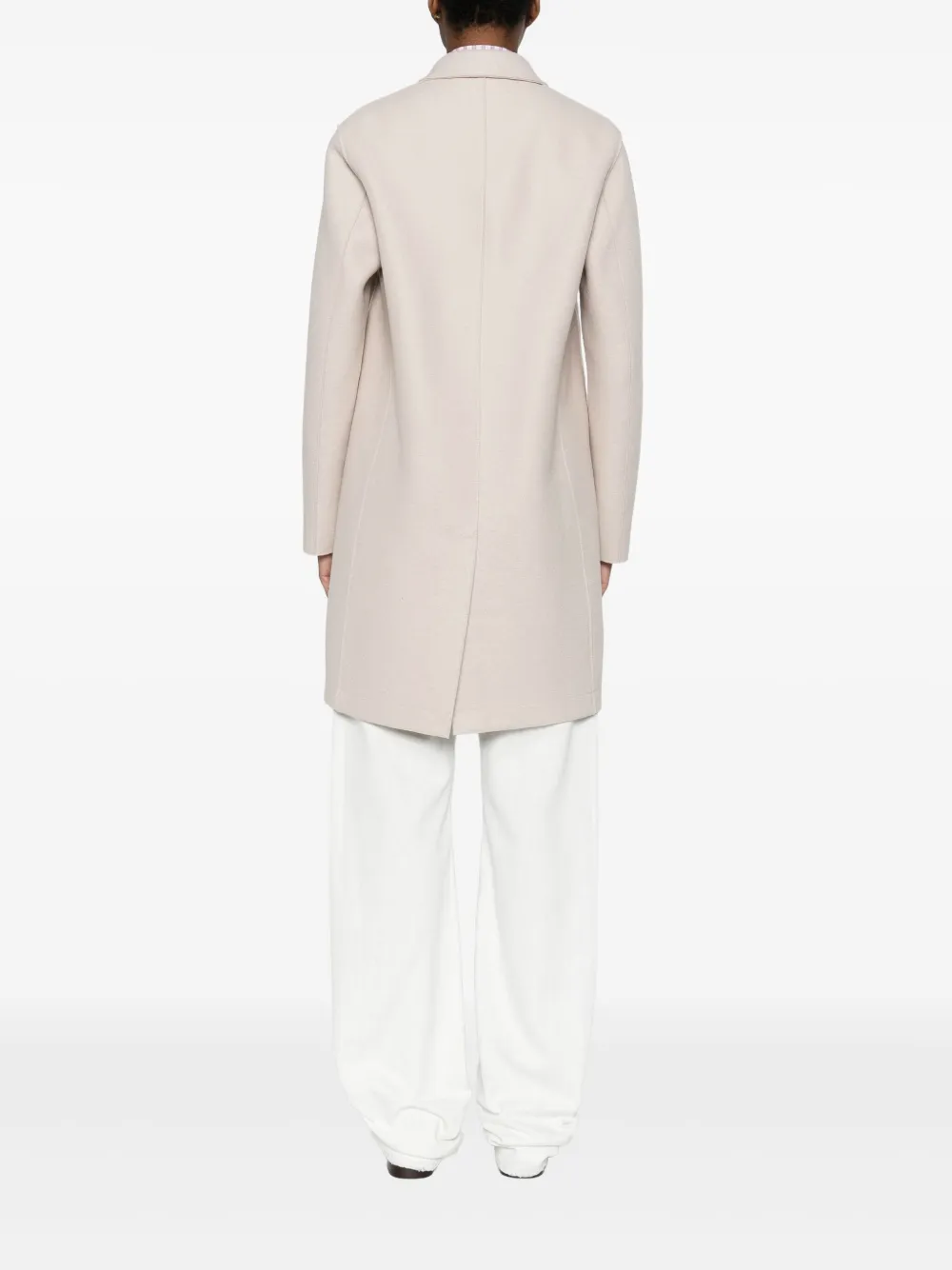 Harris Wharf London Wollen jas Beige