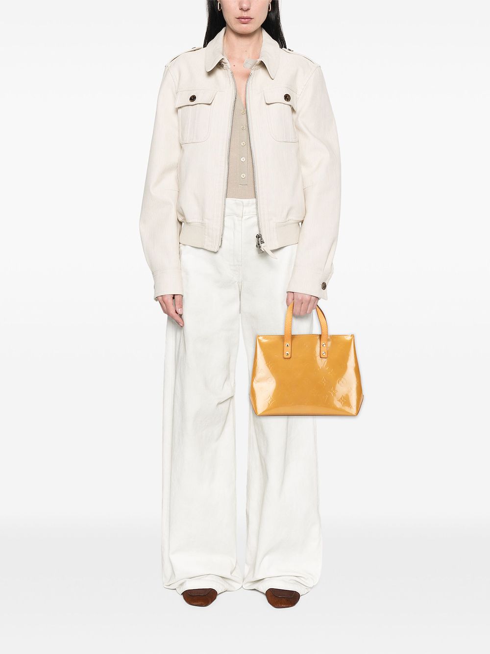 Louis Vuitton Pre-Owned 2006 Monogram Vernis Reade PM handbag | Pre-Owned | Image 2
