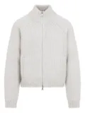 OUR LEGACY high-neck zip-front cardigan - White