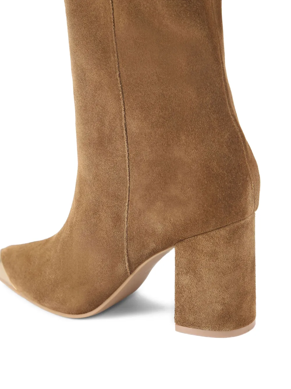 Kurt Geiger London 80 mm Regent Cap knielaarzen Bruin