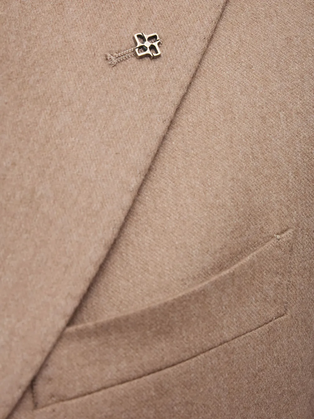 Tagliatore Blazer met dubbele rij knopen Beige