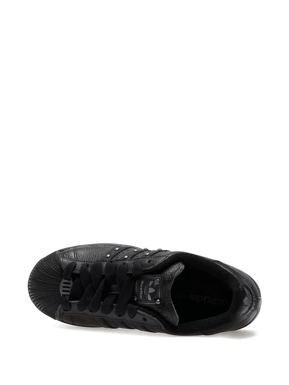 adidas Superstar II studded sneakers Black