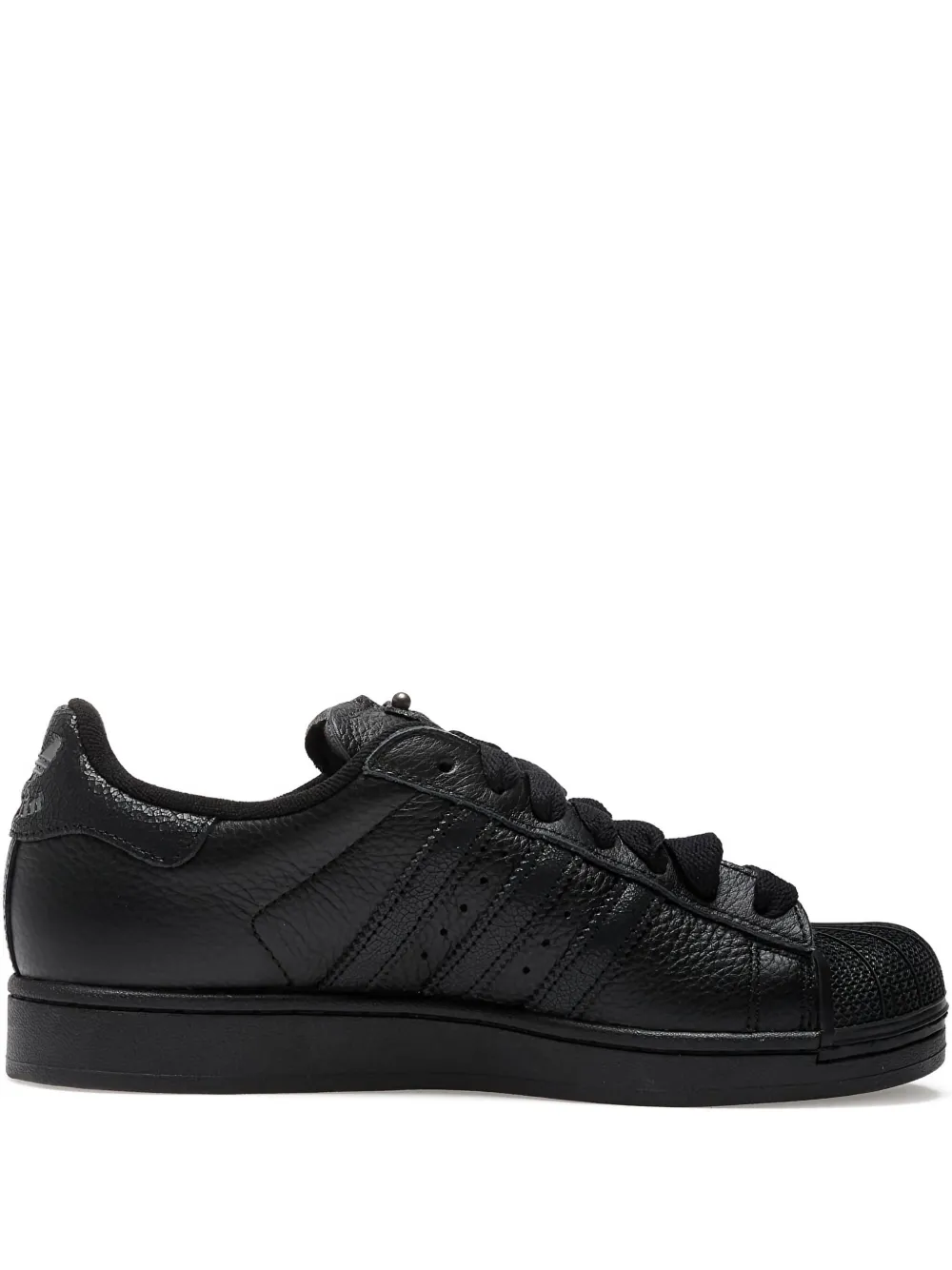 adidas Superstar II studded sneakers Black