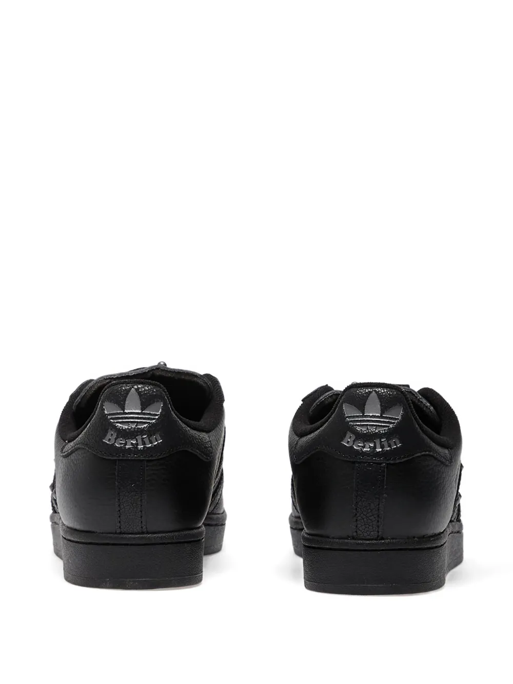 adidas Superstar II studded sneakers Black