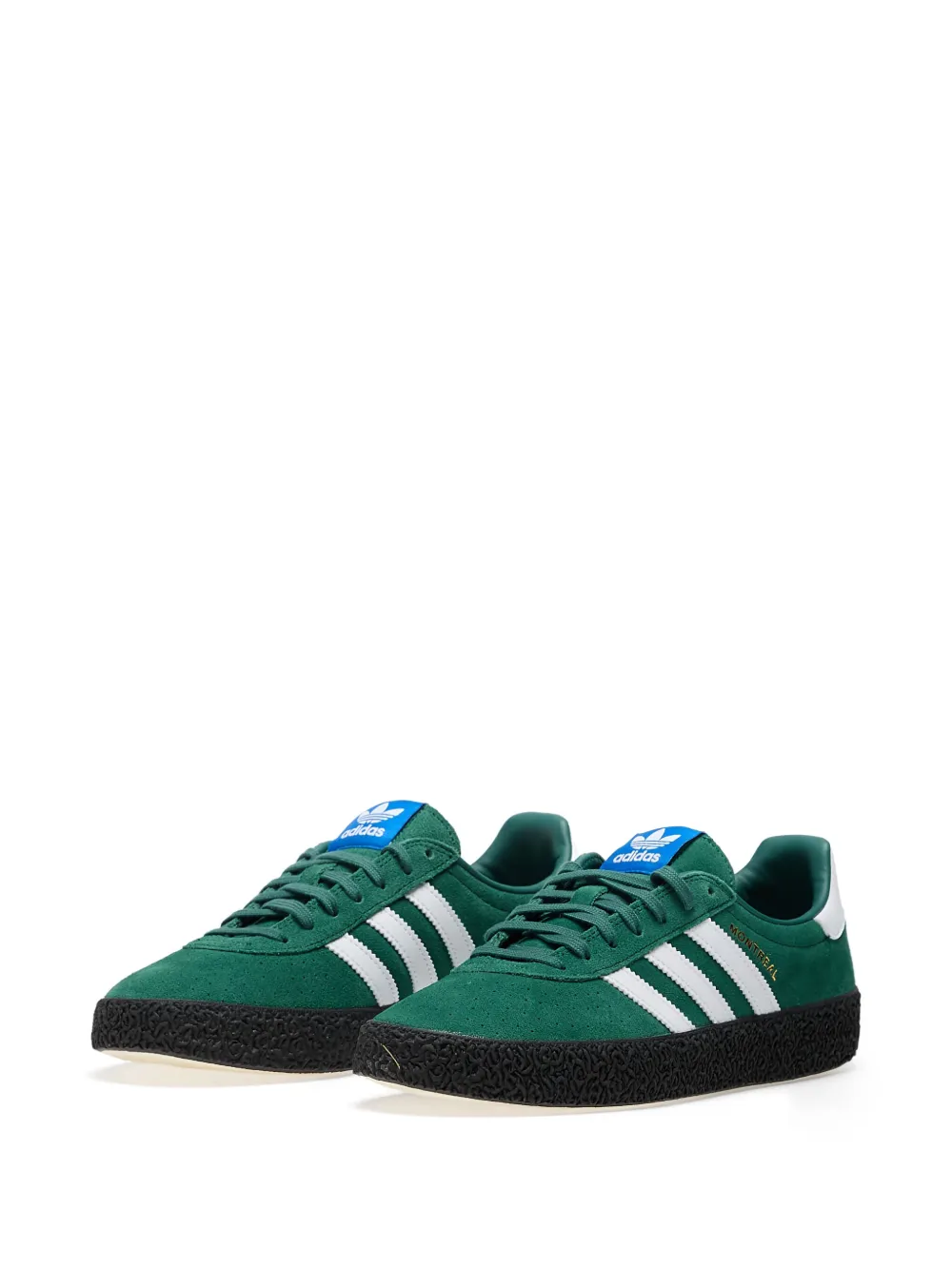 adidas Montreal RM three-stripe suede sneakers Groen