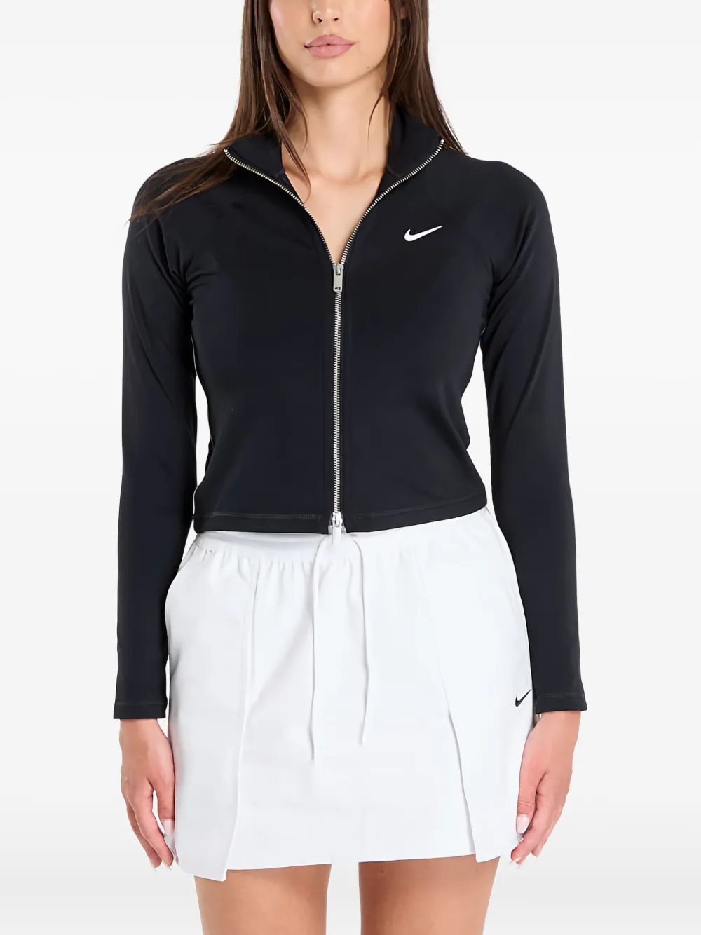 Nike Felpa con cappuccio e zip - Nero