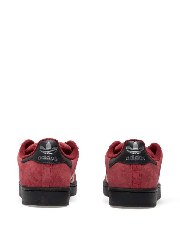 adidas superstar all red suede