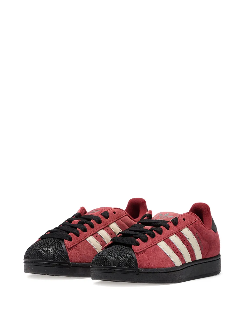 adidas Superstar II suède sneakers Rood
