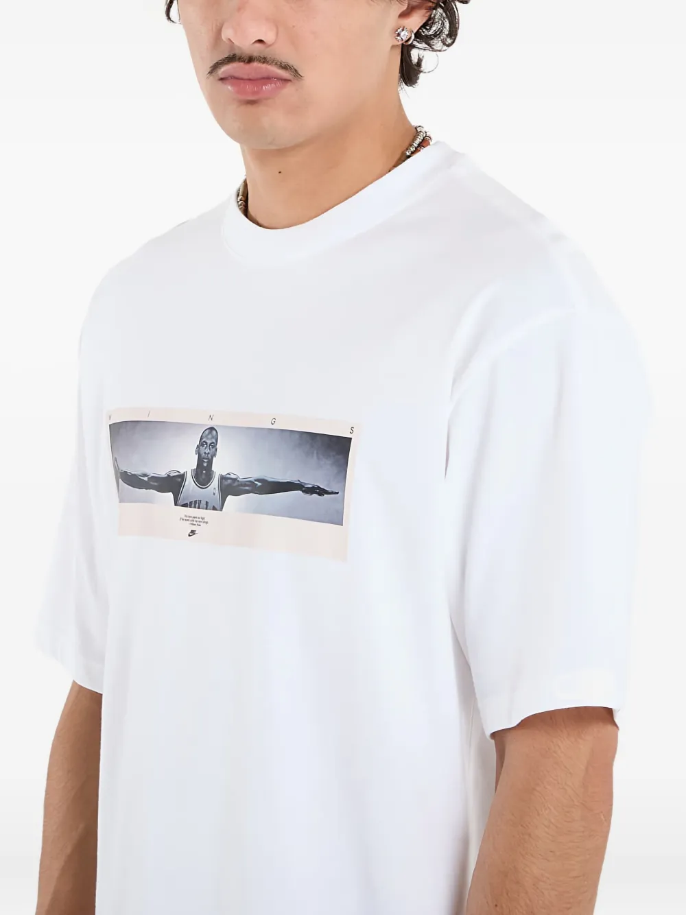 Photo-Print Crew-Neck T-Shirt
