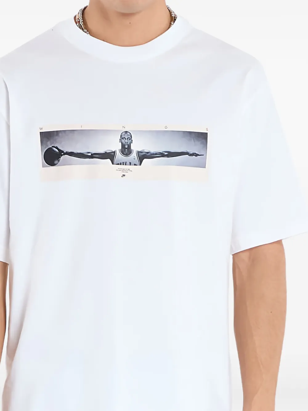 Photo-Print Crew-Neck T-Shirt