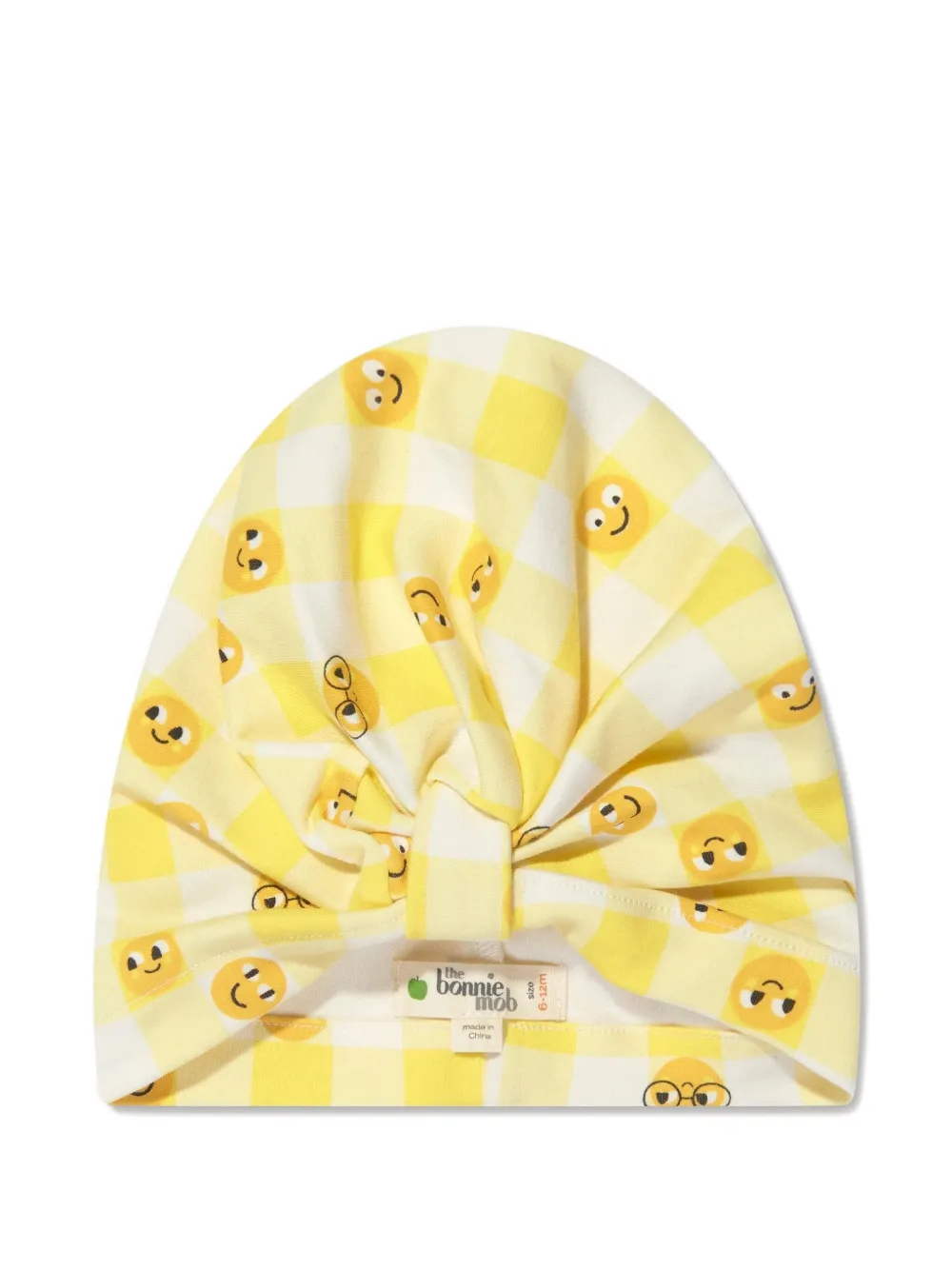 The Bonnie Mob Kids Tiddlywink turban hat - Giallo