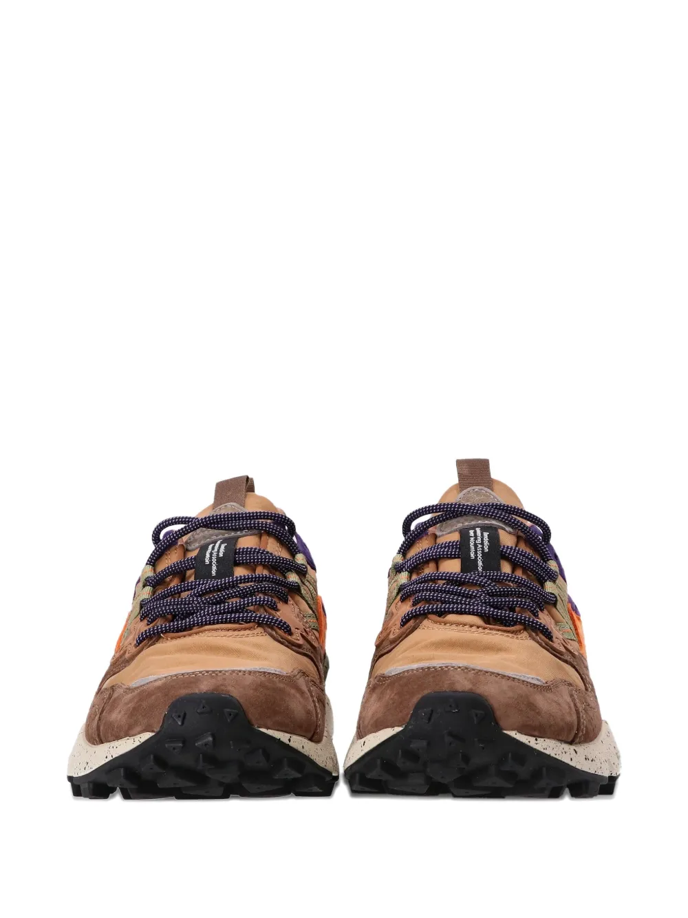 FLOWER MOUNTAIN Leren sneakers 2D98 BROWN