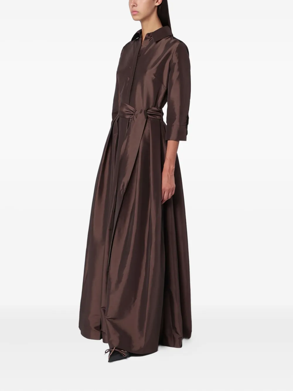 Simkhai tie-waist maxi dress - Bruin