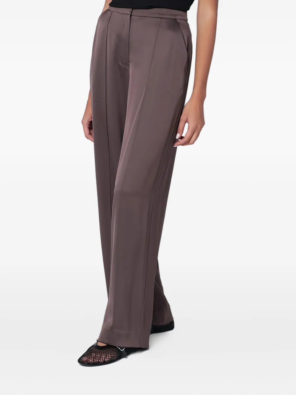 Simkhai Kyra palazzo broek Bruin