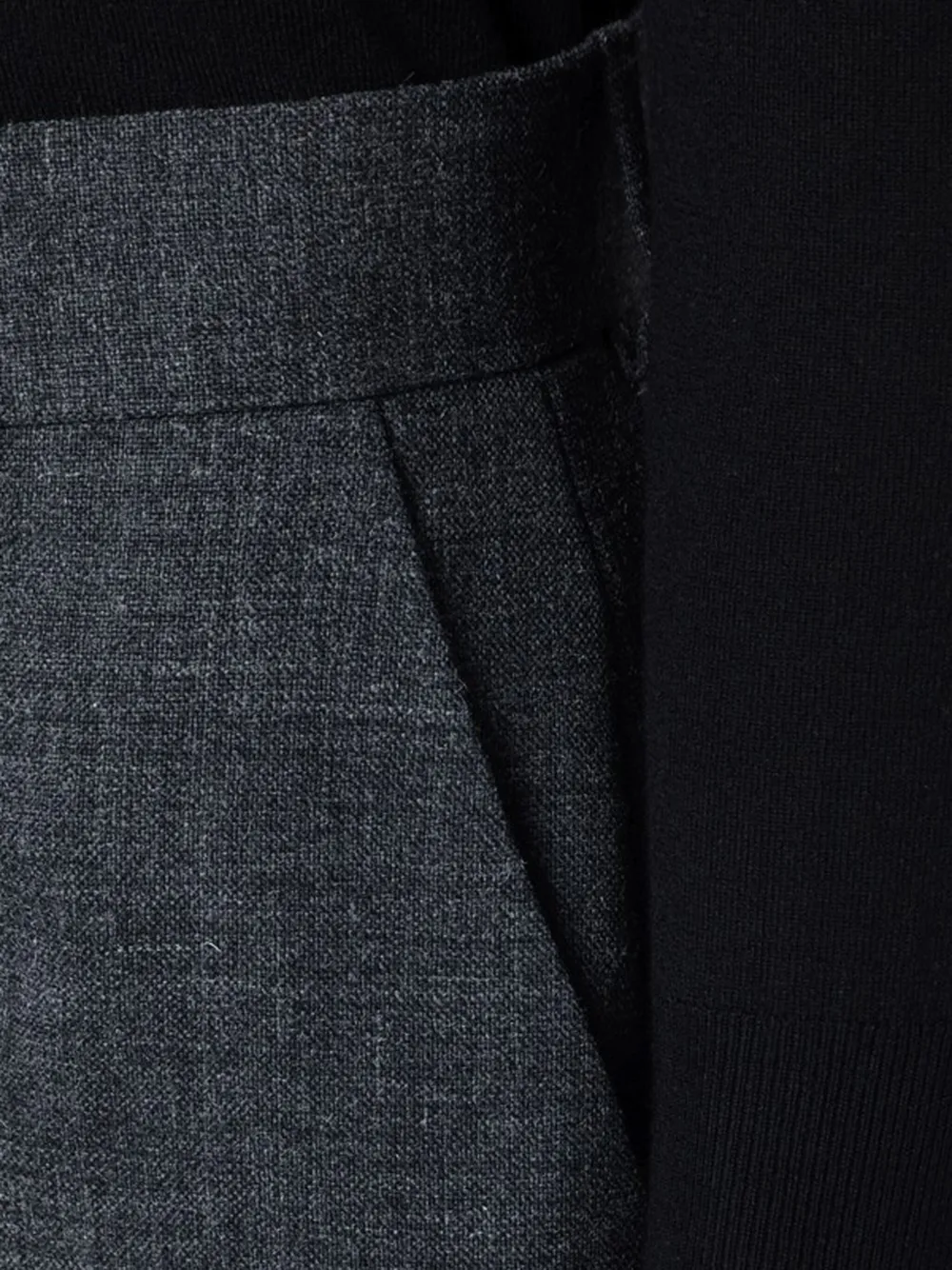 Moschino Wollen broek Grijs