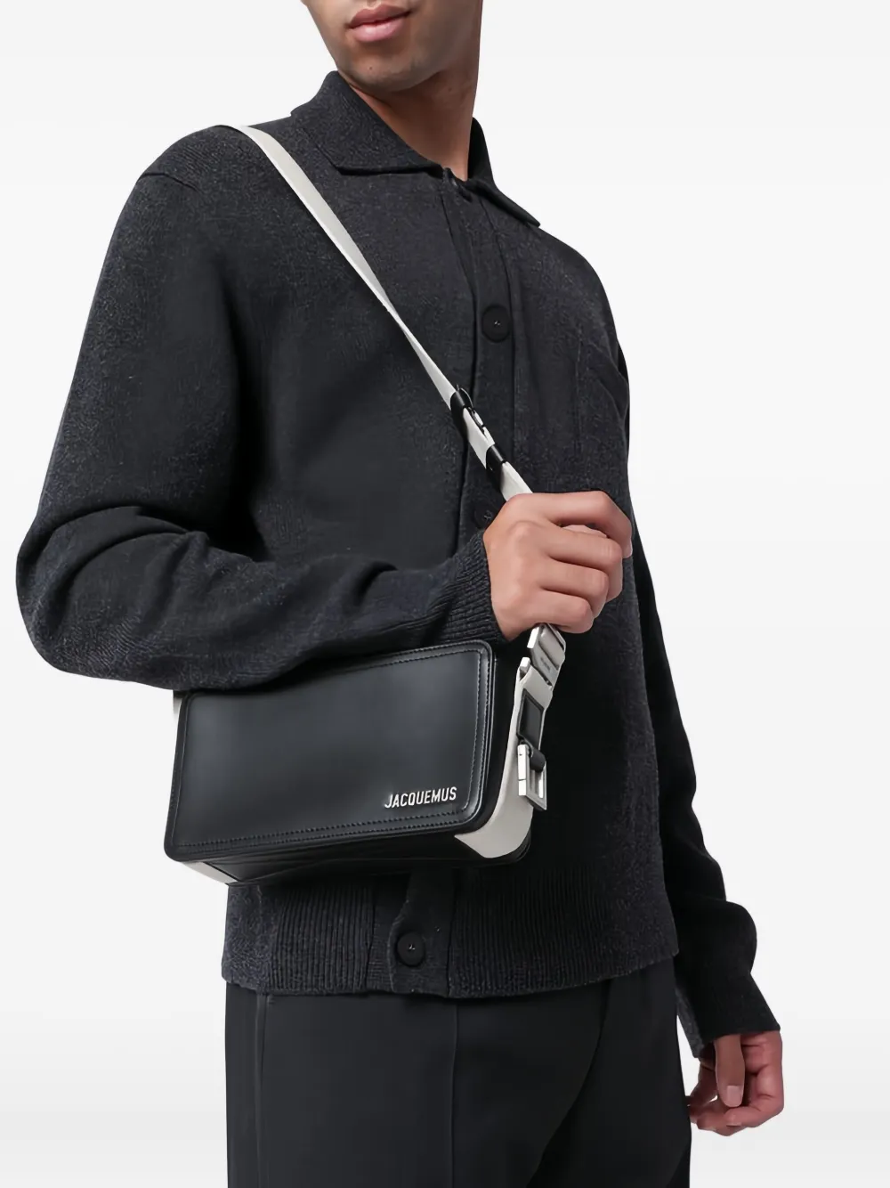 Jacquemus Le Cuerda messengertas - Zwart