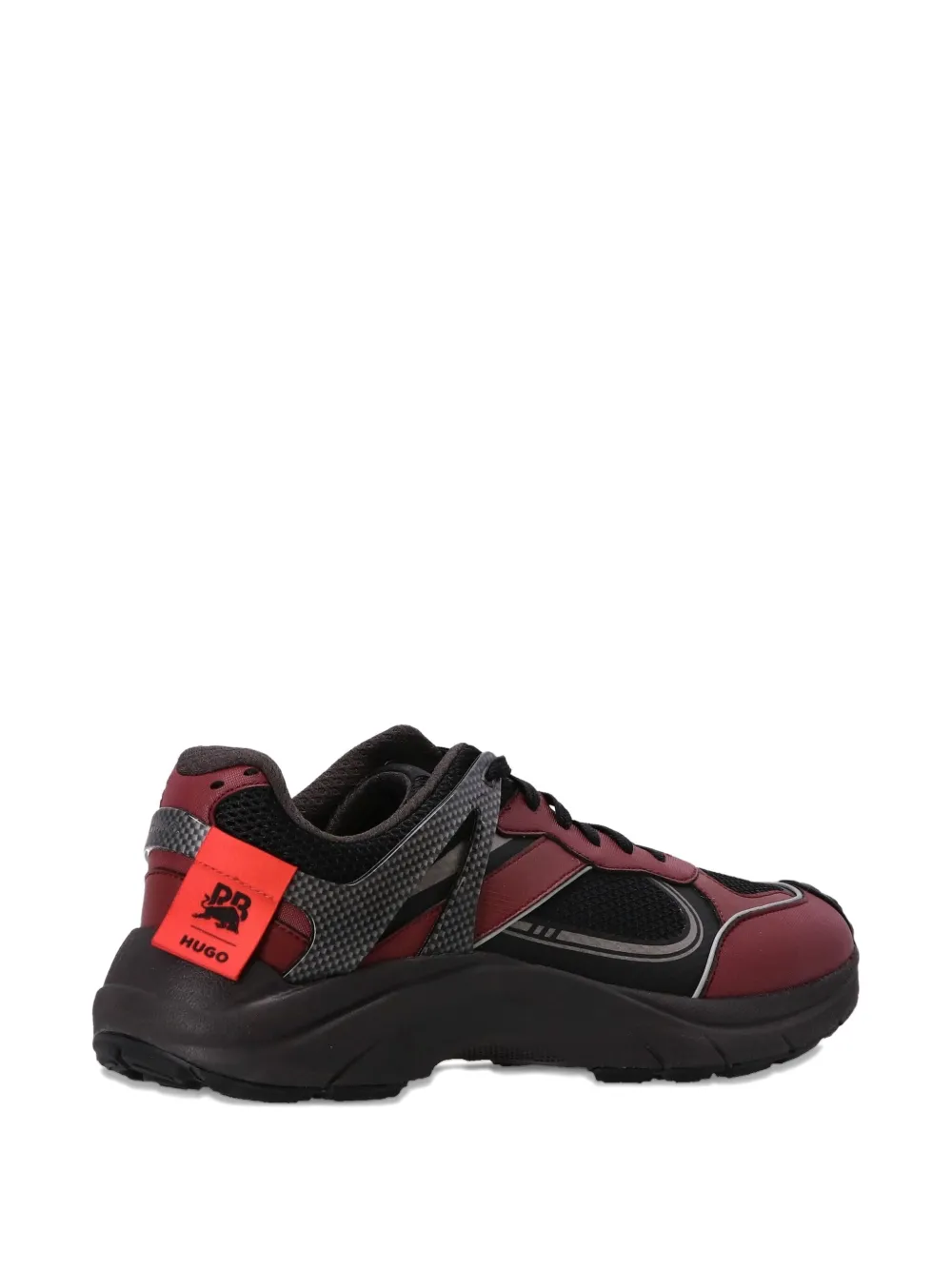 HUGO Sneakers met vlakken Zwart