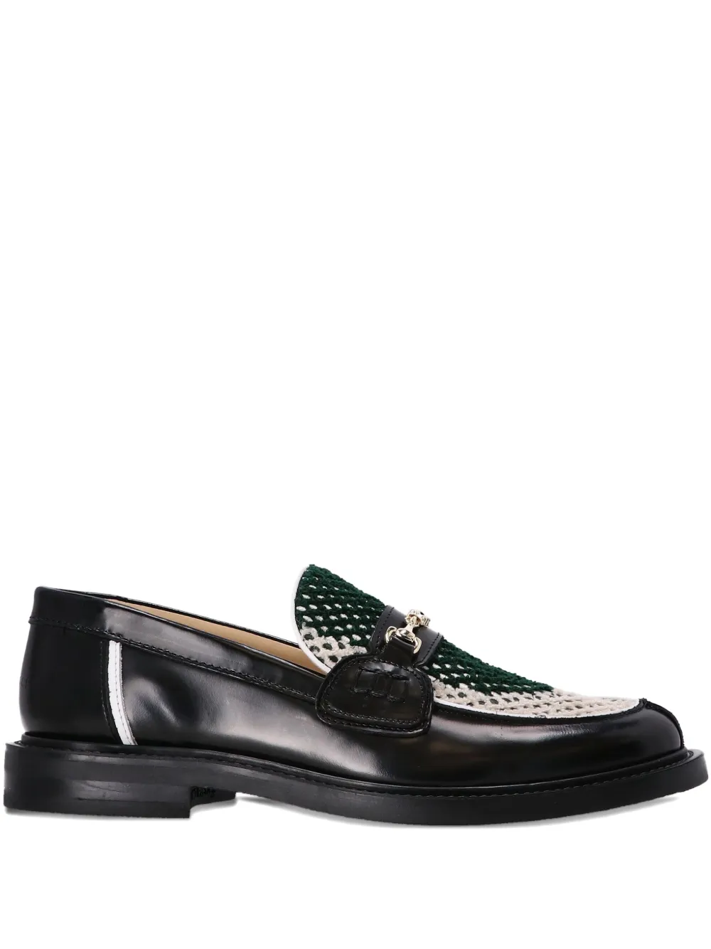 Filling Pieces Opengebreide loafers 191 BLACK