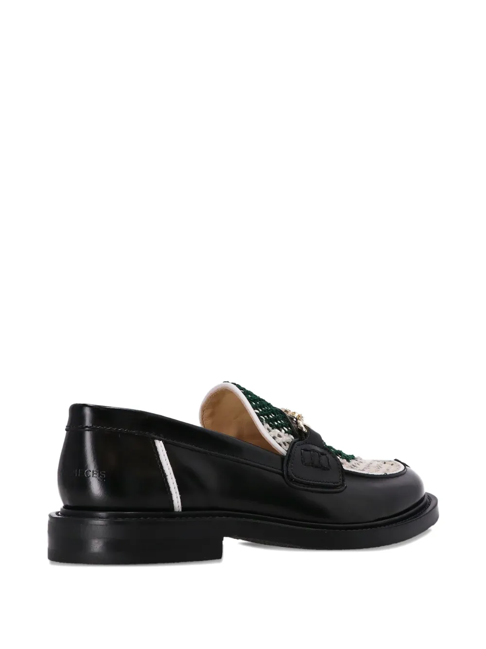 Filling Pieces Opengebreide loafers 191 BLACK