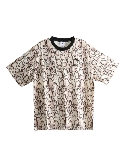 PUMA playera con estampado de serpiente