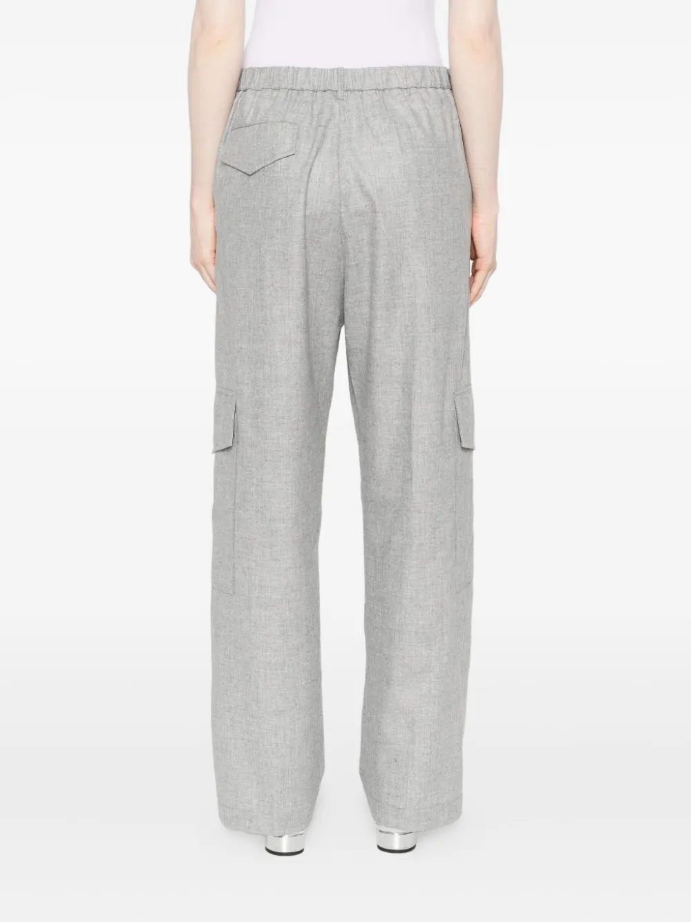 ASPESI Cargo plooibroek Grijs