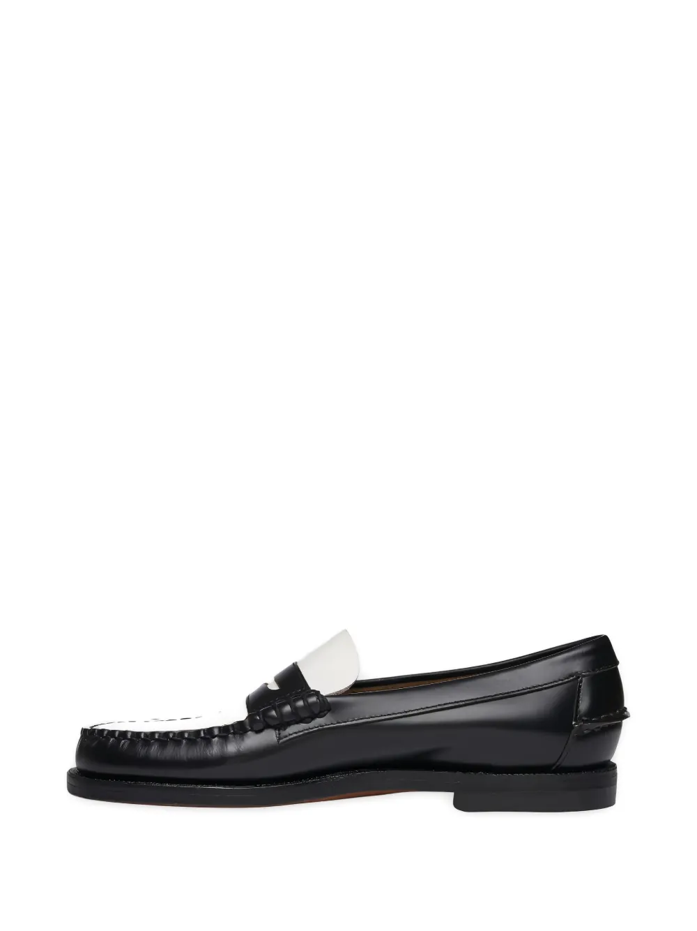 Sebago Classic Dan Smooth Leather Loafers In Multi