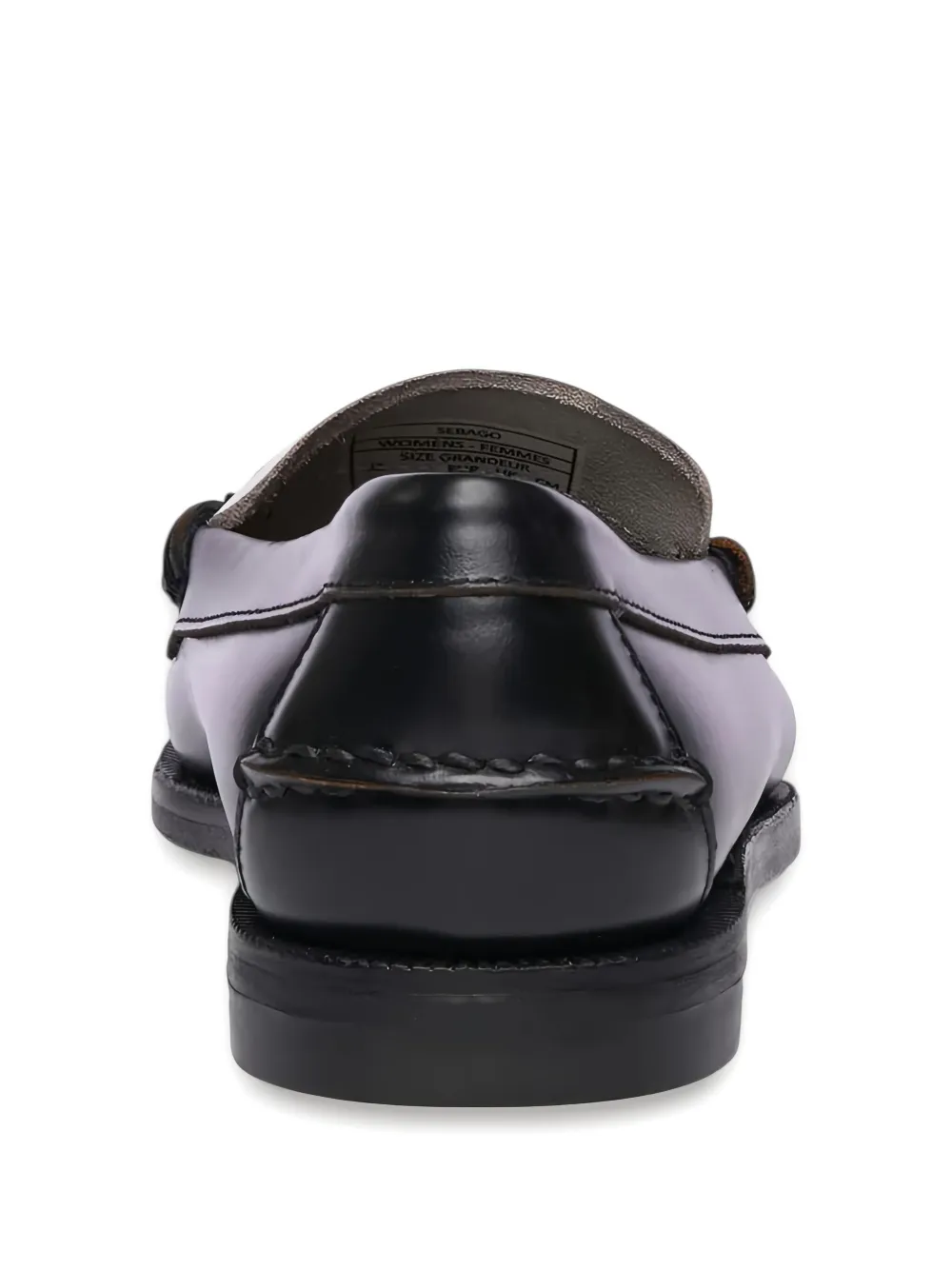 Sebago Leren loafers Zwart