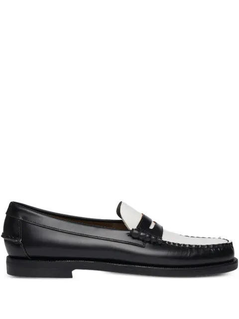 Sebago two-tone leather loafers