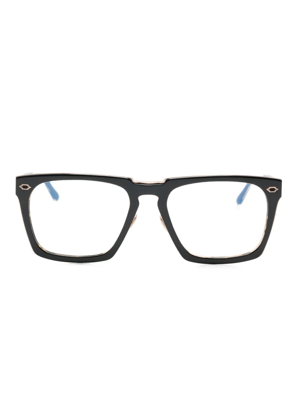 Leisure Society lunettes de vue Lugano à monture carrée | noir | Image 1