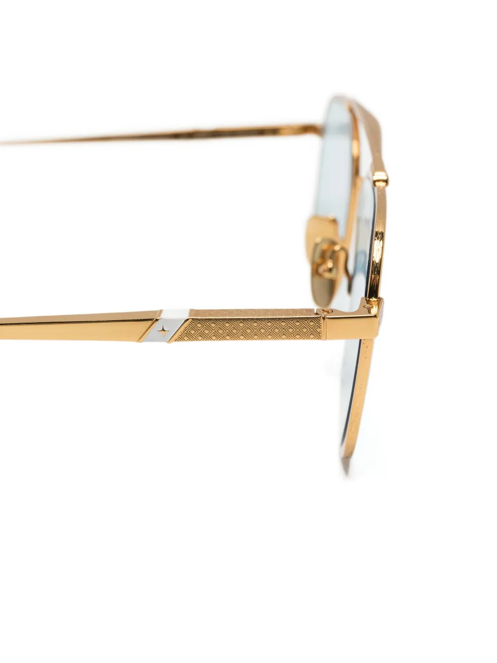 Leisure Society Montez zonnebril met piloten montuur Goud