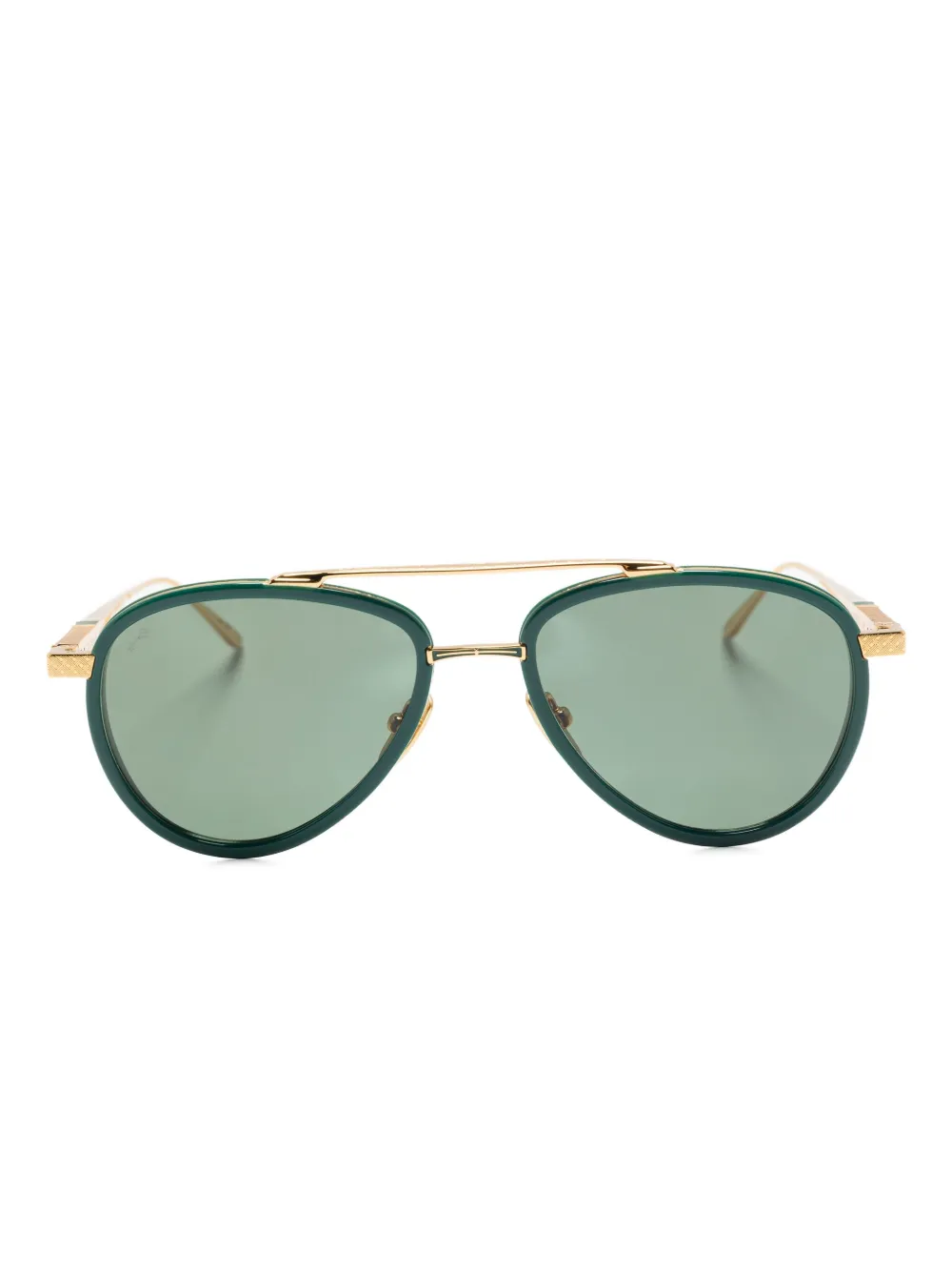 Leisure Society Lucienne pilot-frame sunglasses - Grün