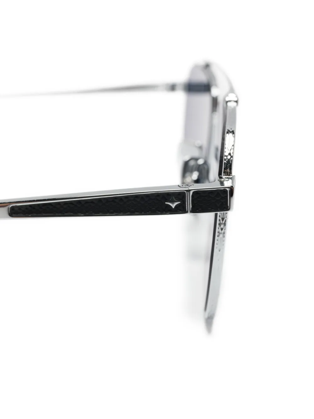 Leisure Society Prism zonnebril met geometrisch montuur Zilver