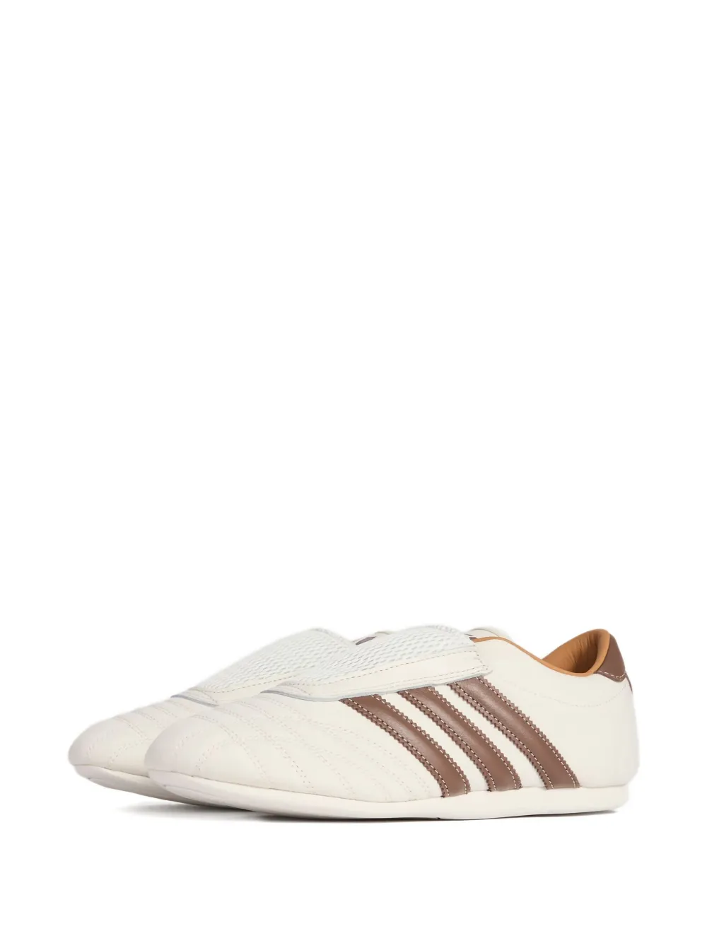 adidas Taekwondo "Kith Natural Canvas Coffee" sneakers Wit