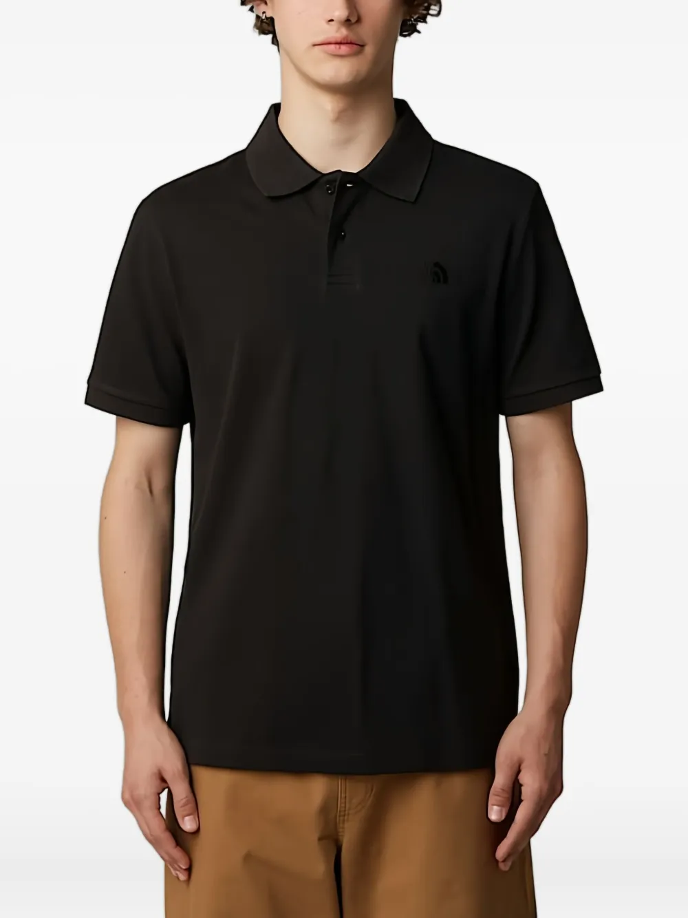 The North Face short-sleeve polo shirt - Zwart