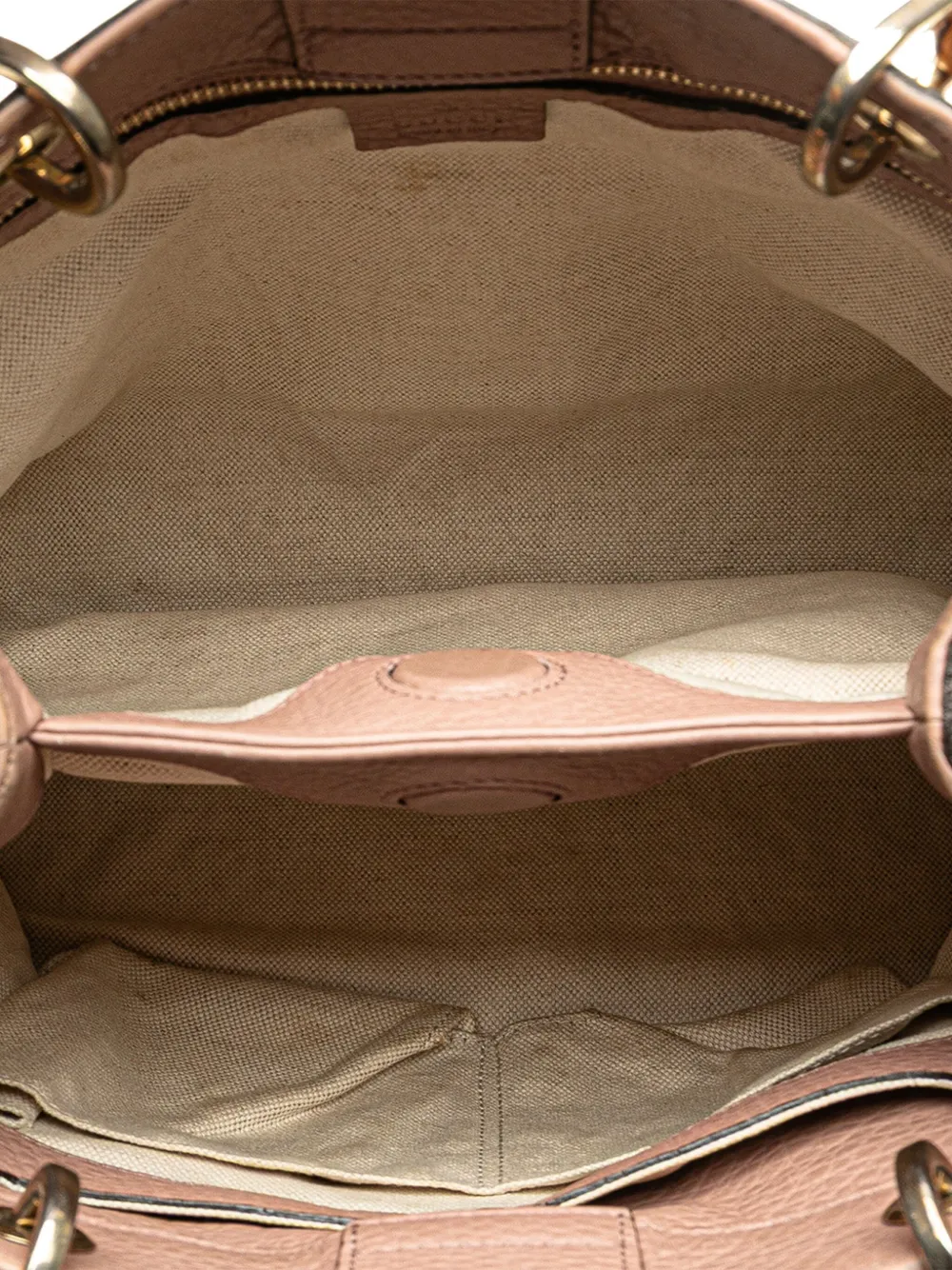 Pre-owned Gucci 2000-2015 Small Calfskin Bamboo Shopper Satchel In Pink