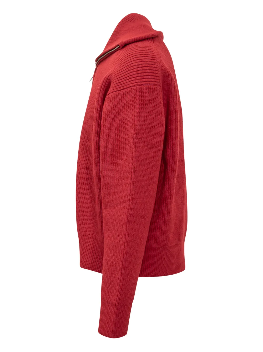 Studio Nicholson rib zip cardigan | Cardigans | Image 2