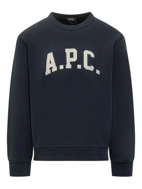 A.P.C. толстовка Harris с логотипом
