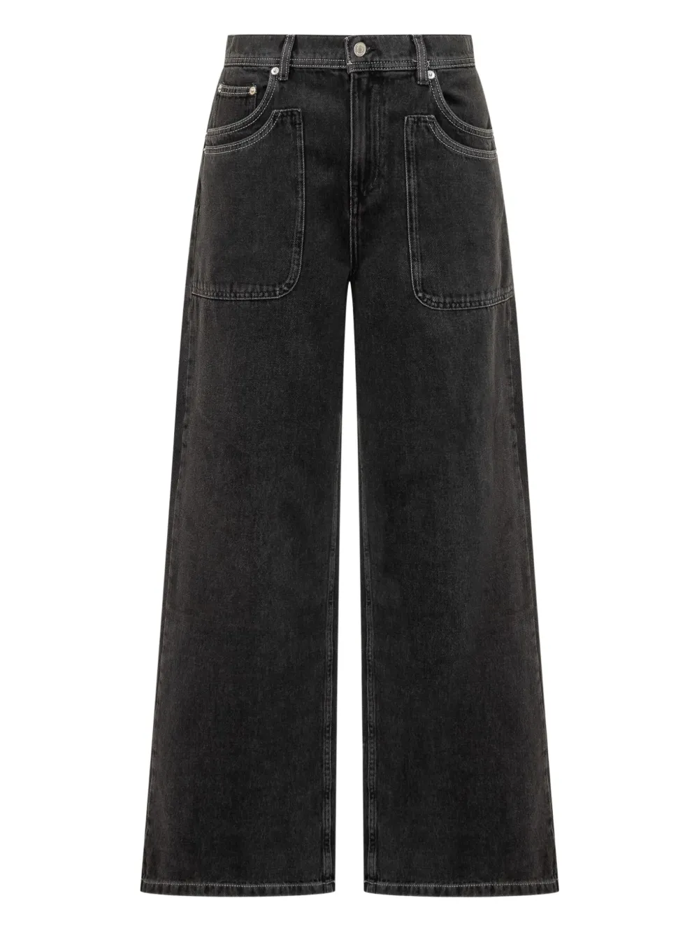 Ba&Sh Noel 牛仔裤 | 黑色 | Image 1